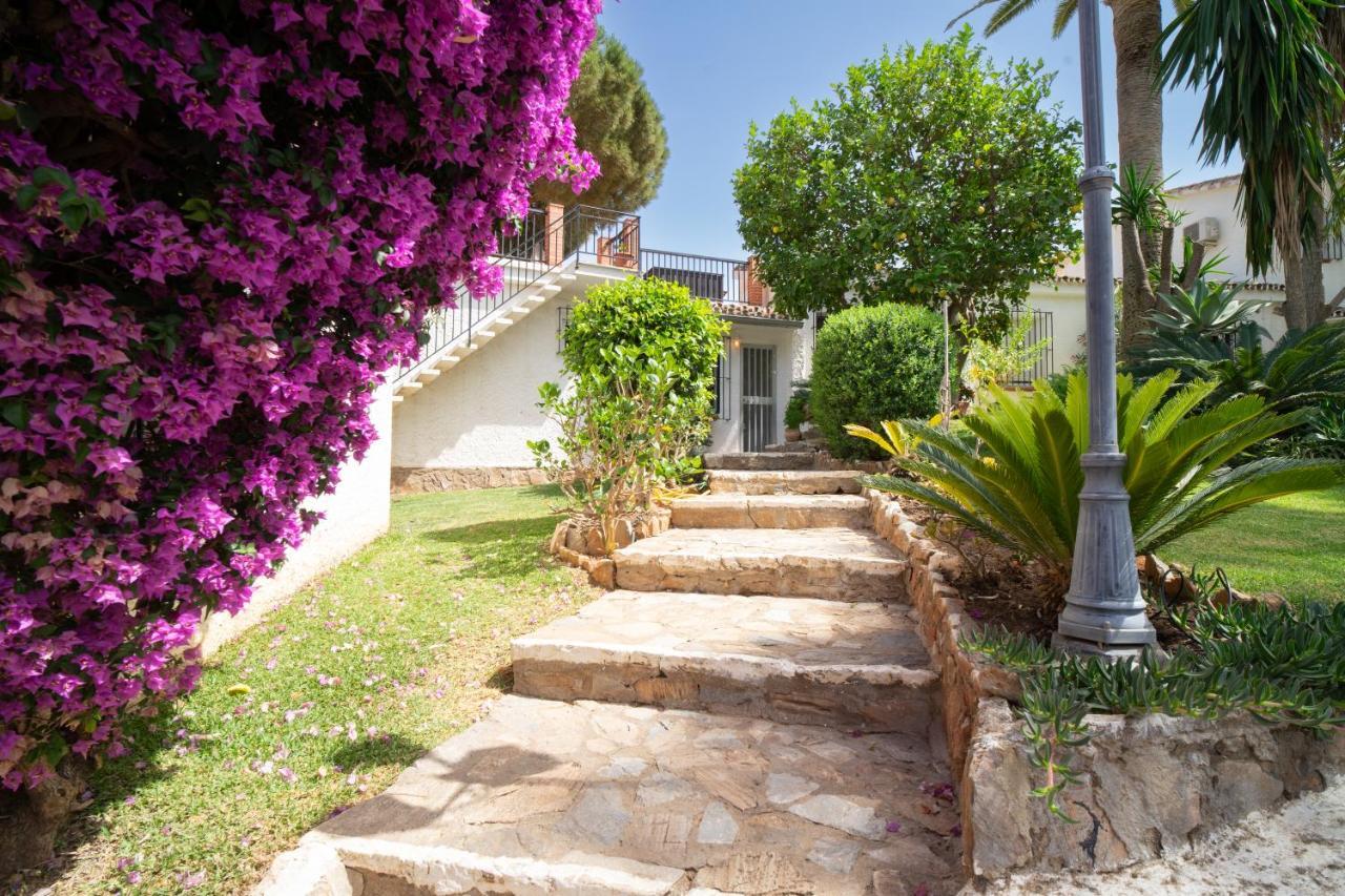 Casa Ancladero Big Rooftop Terrace, 2 Bedroom Guesthouse W Garden And View Fuengirola Exteriör bild