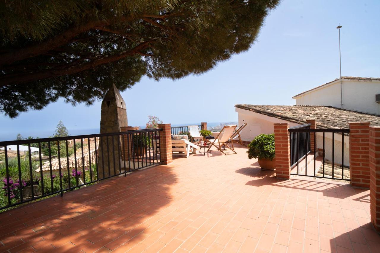 Casa Ancladero Big Rooftop Terrace, 2 Bedroom Guesthouse W Garden And View Fuengirola Exteriör bild